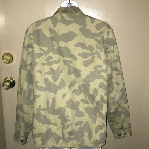 CHAMPION Rare Army Fatigue Camo Jacket Coat - Picture 7 of 8
